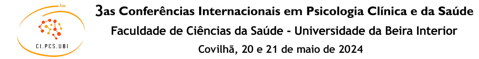 3as Conferências Internacionais em Psicologia Clínica e da Saúde da Universidade da Beira Interior